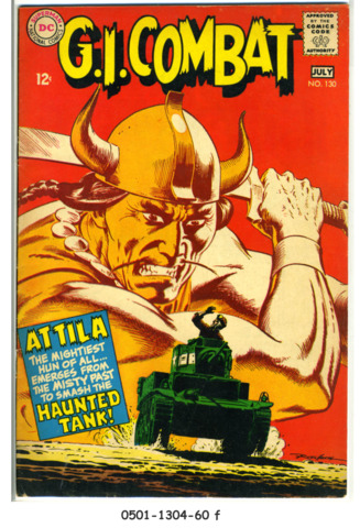 G.I. Combat #130 © July1968 DC Comics